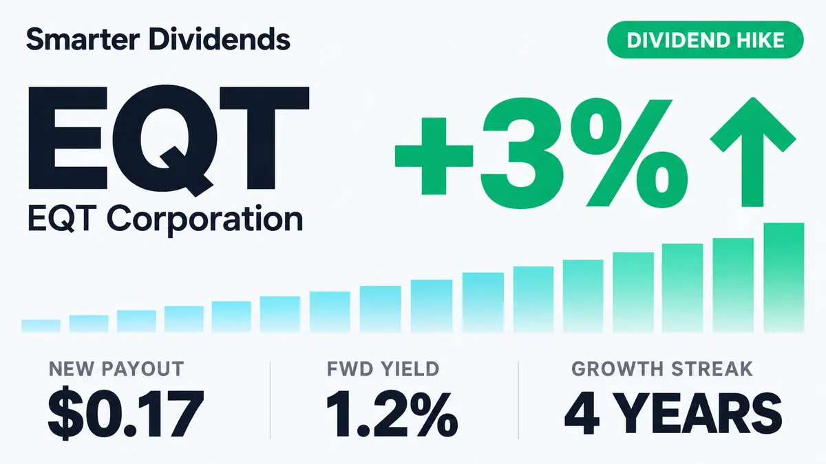 EQT Raises Quarterly Dividend 3.0% to $0.17