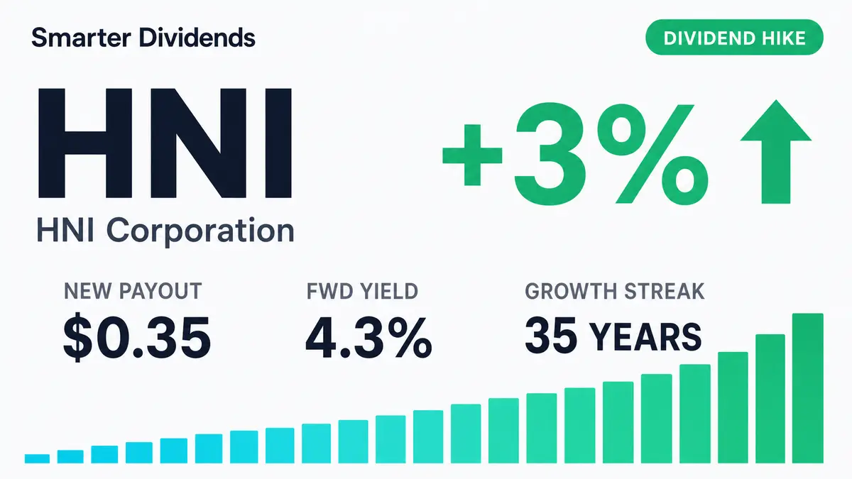 HNI Raises Quarterly Dividend 2.9% to $0.35